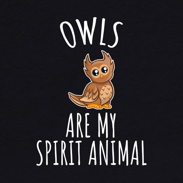 Owls are my spirit animal by LunaMay